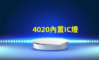 4020內置IC燈
