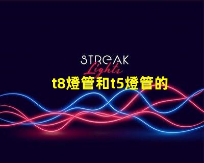 t8燈管和t5燈管的選擇,哪個更適合您的需求比較兩種燈管的性能與應用