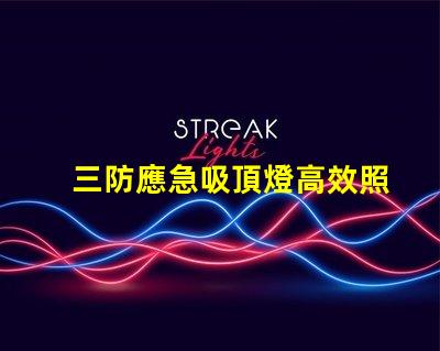 三防應急吸頂燈高效照明技術提升安全性