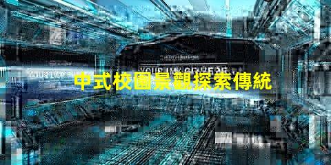 中式校園景觀探索傳統與現代設計的完美結合