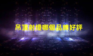 吊頂射燈哪個品牌好評測最受歡迎的吊頂射燈品牌