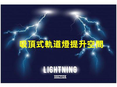 吸頂式軌道燈提升空間美感的照明解決方案