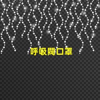 呼吸閥口罩