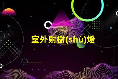 室外射樹(shù)燈提升夜間景觀效果的秘密武器