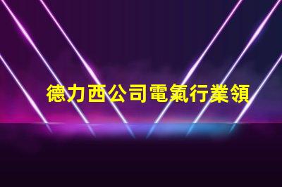 德力西公司電氣行業領先品牌的秘密是什么