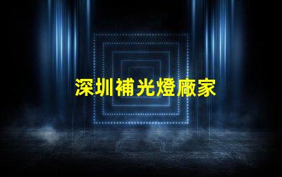 深圳補光燈廠家