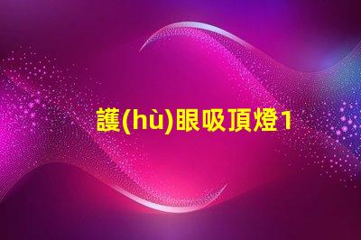 護(hù)眼吸頂燈10大品牌選擇最適合您需求的護(hù)眼照明