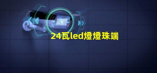 24瓦led燈燈珠端電壓
