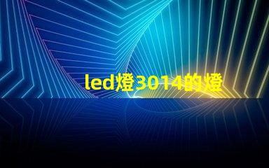 led燈3014的燈珠