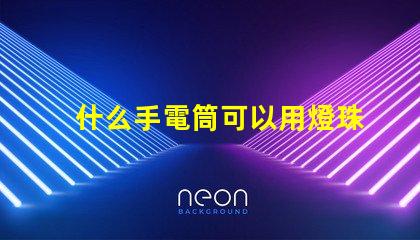 什么手電筒可以用燈珠