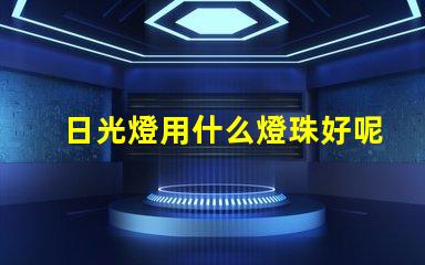 日光燈用什么燈珠好呢
