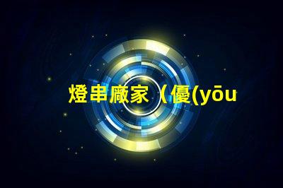 燈串廠家（優(yōu)質(zhì)燈串供應(yīng)商）