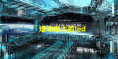 燈珠很大的led