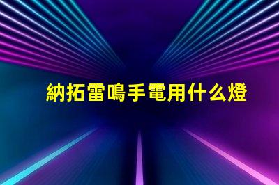 納拓雷鳴手電用什么燈珠
