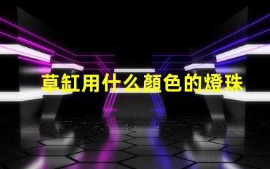 草缸用什么顏色的燈珠