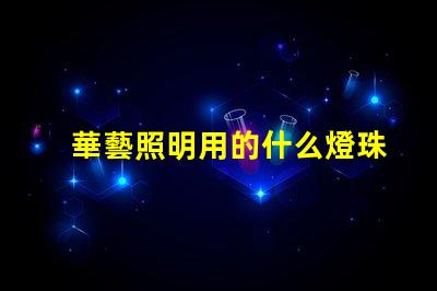 華藝照明用的什么燈珠