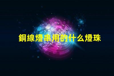 銅線燈串用的什么燈珠