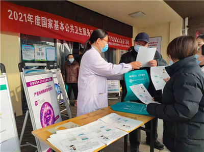 岱廟街道社區衛生服務中心開展“年終健康大盤點”健康咨詢服務，筑牢居民健康防線